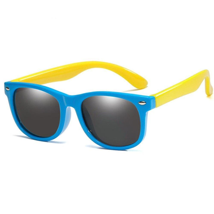 Komfortable Kinder Sonnenbrille, flexibel und robust, bietet besten UV-Schutz für den ganzen Tag.