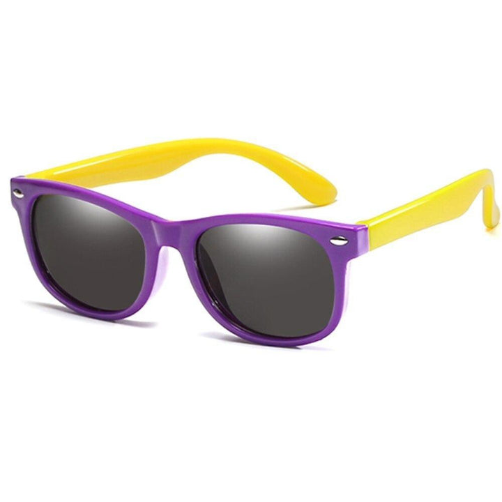 Kindersonnenbrille, flexibel und langlebig, mit effektivem UV-Schutz für 3-8 Jahre alte Kinder.