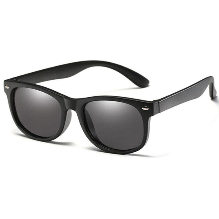 Bunte, flexible Kinder Sonnenbrille, sehr robust, mit optimalem UV-Schutz für 3-8 Jahre.