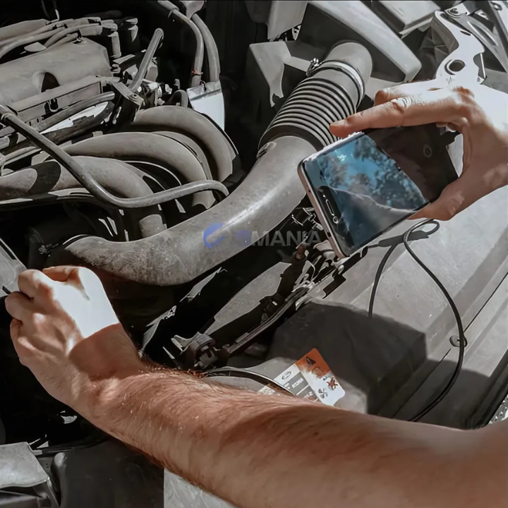 Wasserdichte Inspektionskamera für Rohre; Smartphone-kompatibel, ideal für präzise Rohrdiagnosen.