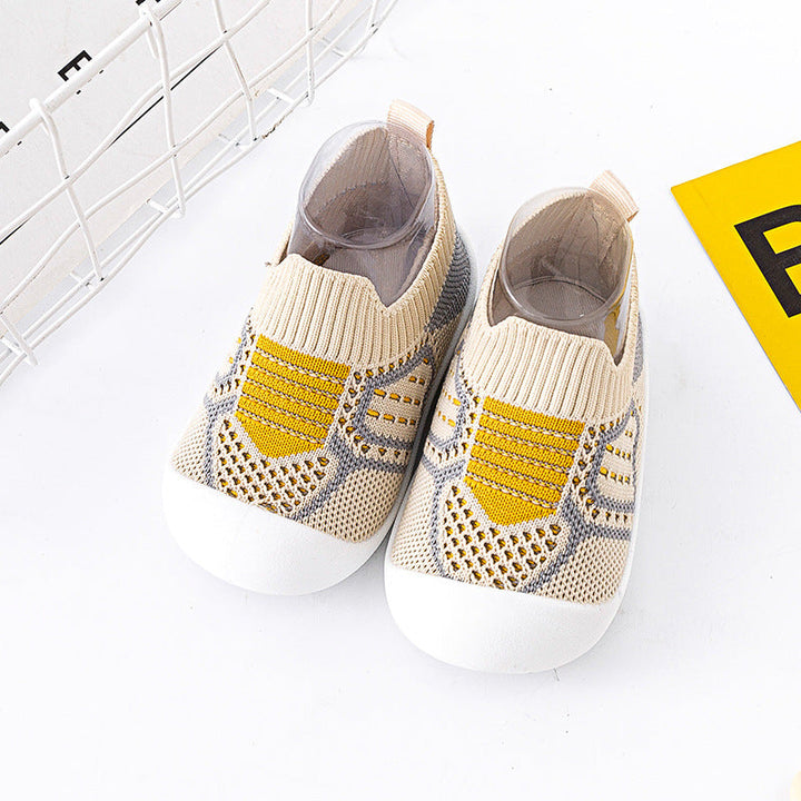 Bequeme Lauflernschuhe für Kleinkinder, flexibel & rutschfest, perfekt für drinnen und draußen.
