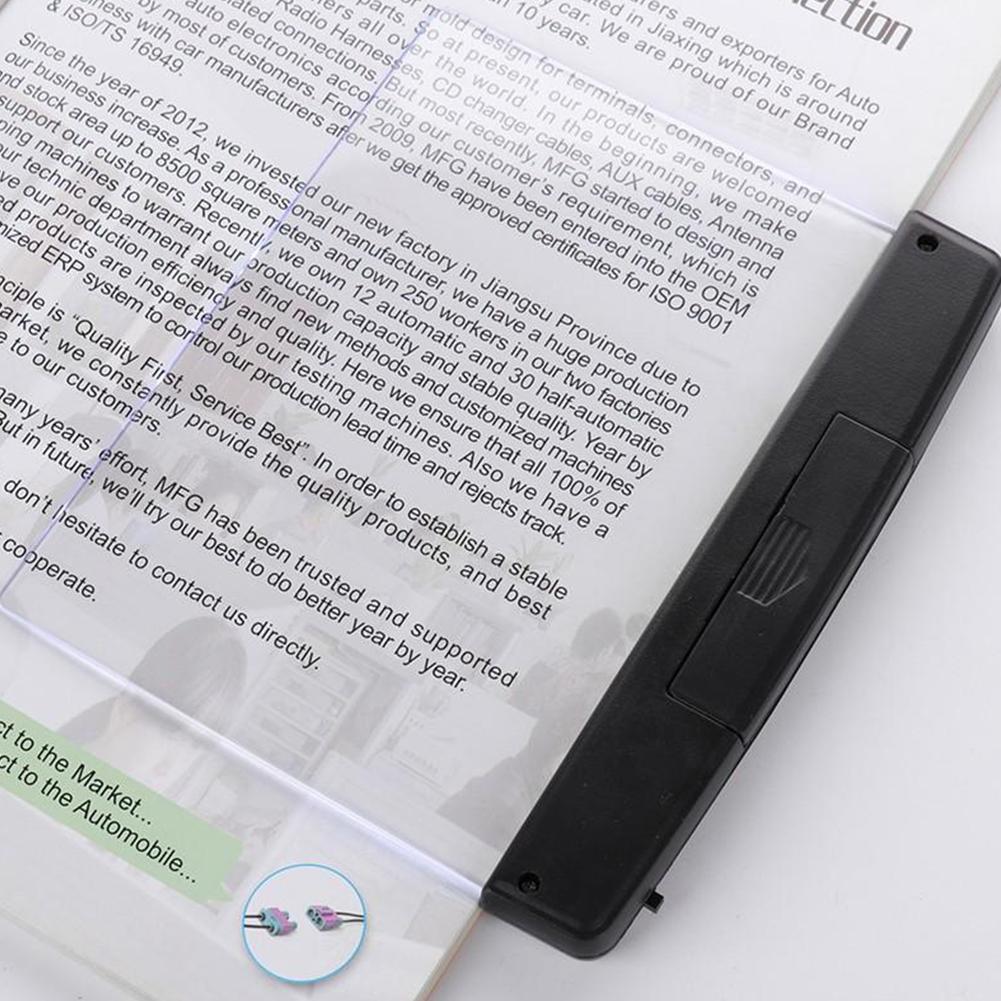 Moderne LED Leselampe mit flexiblem Arm & Klemme; optimales Buchlicht mit Augenschutz für lange Lesesessions.