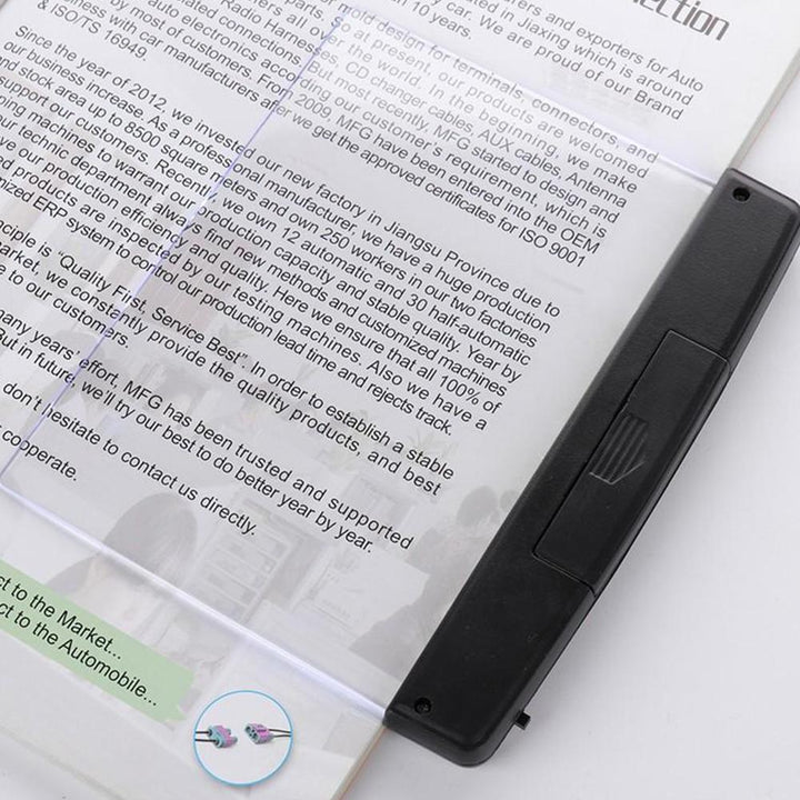 Moderne LED Leselampe mit flexiblem Arm & Klemme; optimales Buchlicht mit Augenschutz für lange Lesesessions.
