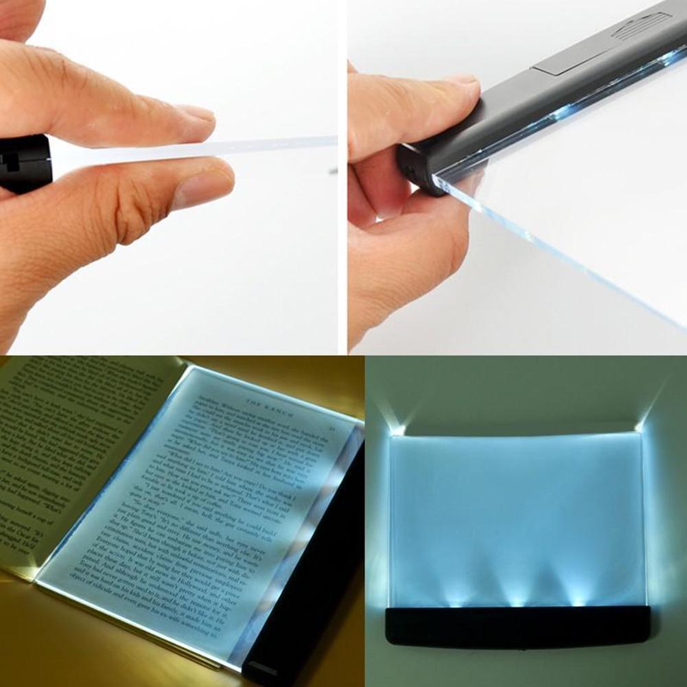 Praktische LED Leselampe für den Schreibtisch oder das Bett; augenschonendes Buchlicht mit flexibler Einstellung.
