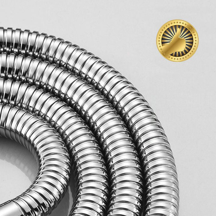 Flexibler Edelstahl Duschschlauch für langlebiges Badezimmer-Upgrade. Korrosionsbeständig & robust.