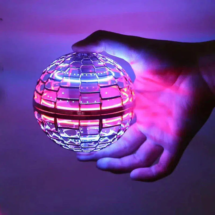 Aerodynamischer Flug-Orb Ball: Robuster Flugball mit LED für spannende Outdoor-Spiele, ideal für die ganze Familie.