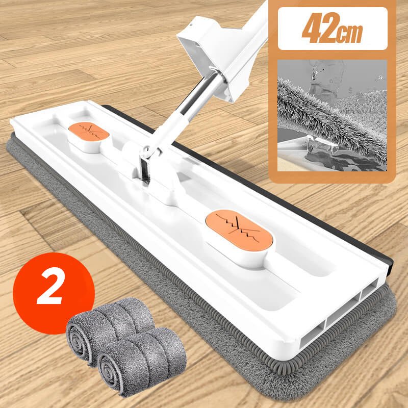 Hygienische Bodenreinigung mit dem Freihand-Mop, ideal für Familien & Haustierbesitzer. Für ein sauberes Zuhause.