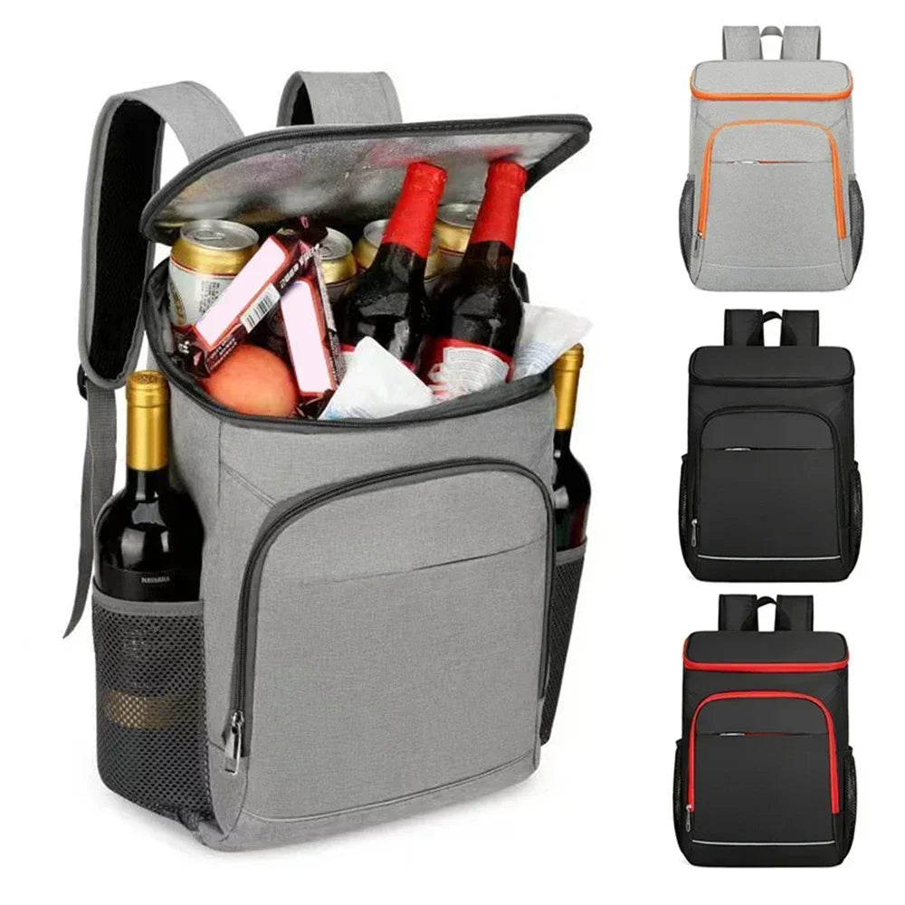 FrostoPak 30L Kühlrucksack, auslaufsicher & isoliert für Camping, Wandern, Picknick & Outdoor-Abenteuer.