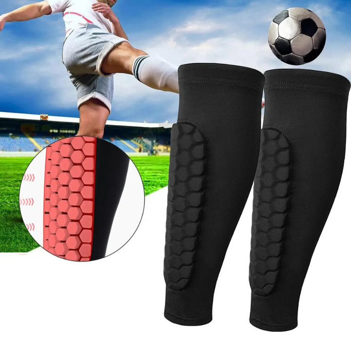 Fußball-Schienbeinschoner, stoßdämpfend & ultraleicht für optimalen Schutz und Komfort beim Sport.