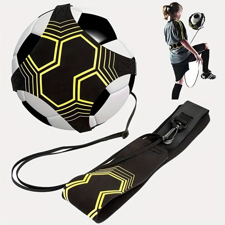 Innovativer Fußball Trainingsgürtel zur Verbesserung der Technik, Ballkontrolle und des Passspiels. Unverzichtbares Zubehör.