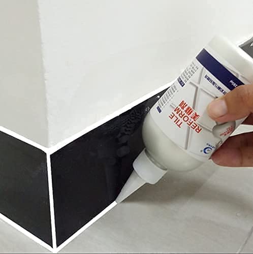 Schnelltrocknender Fugenstift für DIY Fliesenreparatur. Wasserdicht & schimmelresistent für ein sauberes Bad.