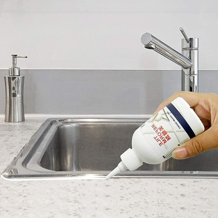 Fugenstift verwandelt alte, schmutzige Fugen in neue. Wasserdicht & schimmelresistent für Bad & Küche.