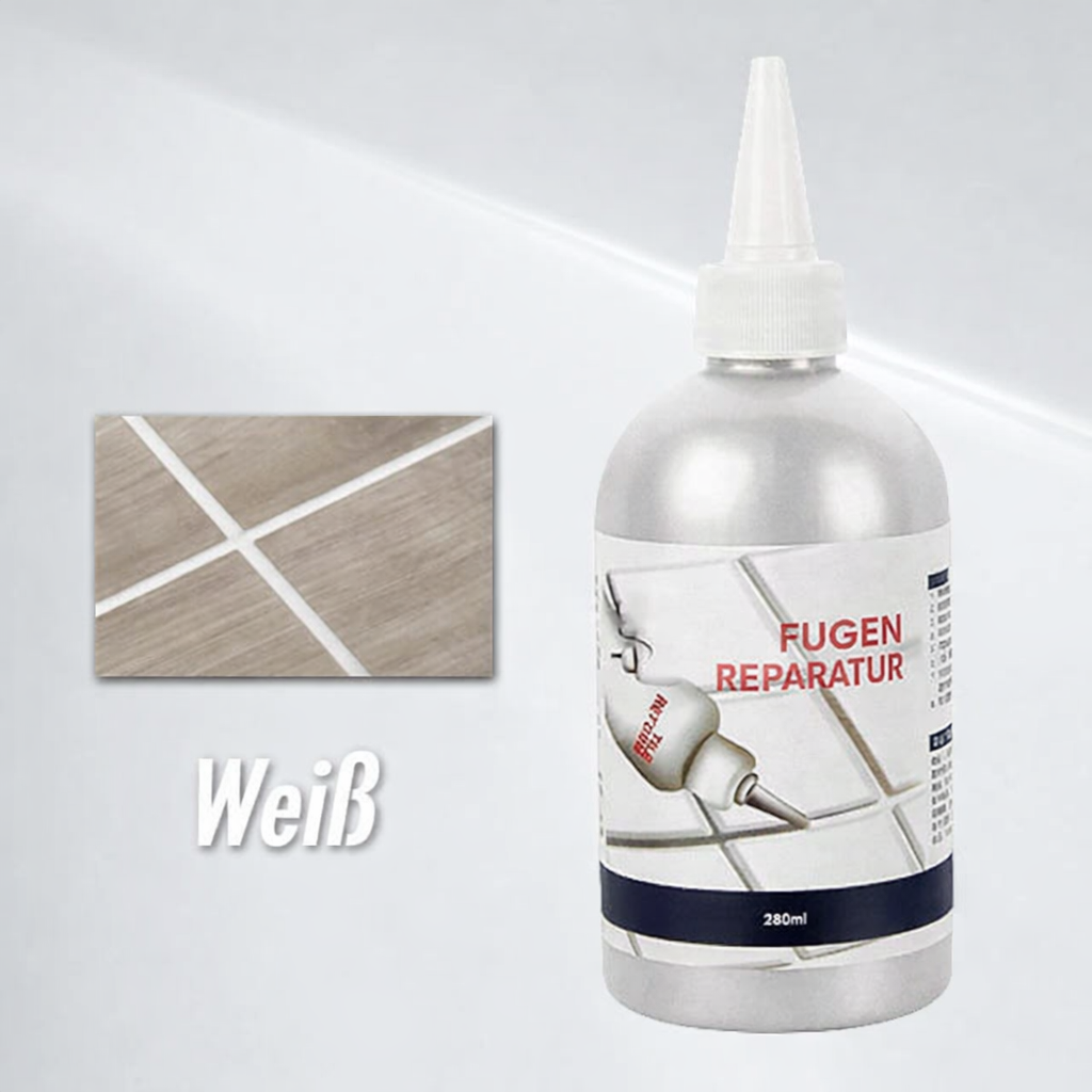 Einfach anzuwendender Fugenstift zur schnellen Reparatur. Wasserdicht & schimmelresistent für Fliesen in Bad & Küche.