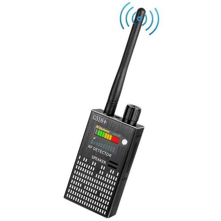 G318 Detektor findet versteckte Kameras, Wanzen & GPS-Tracker schnell und zuverlässig. Max. Sicherheit.