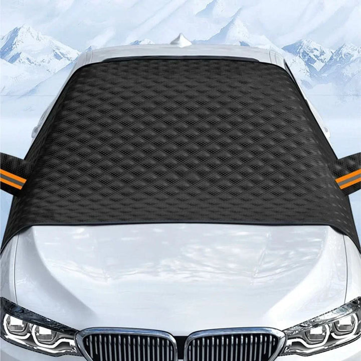 Ganzjahres Windschutzscheibenabdeckung magnetisch für Autos. Effektiver Frostschutz & Sonnenschutz.