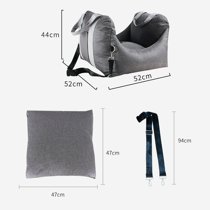 Weicher CuddleHaven™ Premium Haustier-Kennel, gemütliches Hundebett & Katzenbett mit viel Komfort.