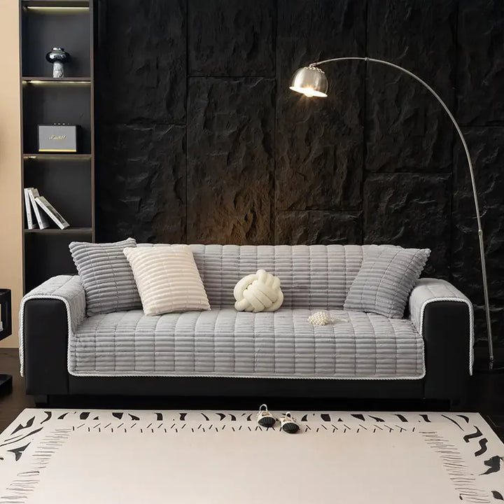 Komfortabler Sofaüberwurf, pflegeleicht, rutschfest, moderne Dekoration und Möbel Schutz.