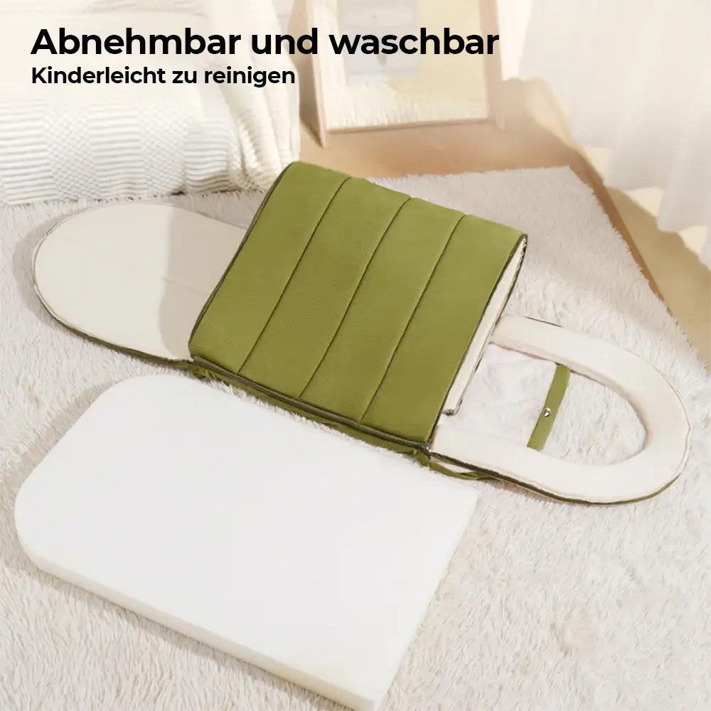 Weiches, plüschiges Höhlenbett bietet Hunden und Katzen Geborgenheit für erholsamen Schlaf.