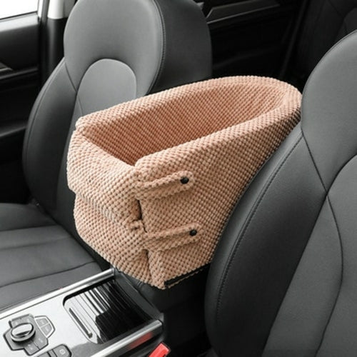 Kompaktes Reise-Hundebett aus strapazierfähigem Material, für jedes Auto geeignet.