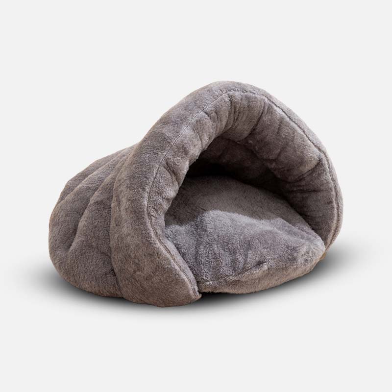 Hundebett Höhle für kleine bis große Hunde. Kuschelbett bietet Ruhe, Geborgenheit & Angstlinderung.