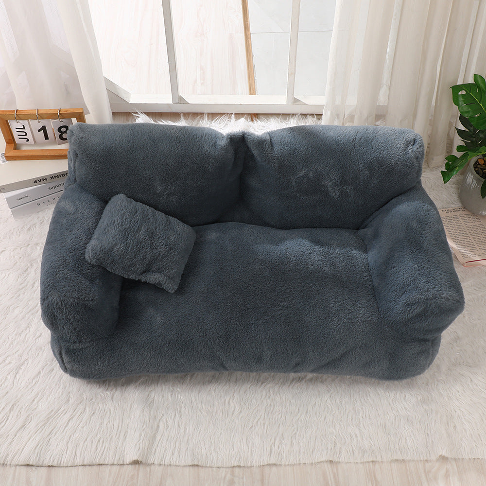 Waschbares Hundesofa für Hygiene und Tierkomfort, weich und gemütlich.
