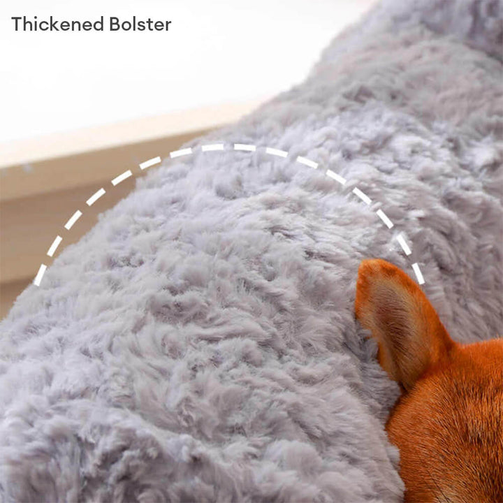 Stützendes Schlafsofa für Haustiere. Gemütliches Hundebett & Katzenbett, waschbar, bietet optimalen Schlafkomfort.