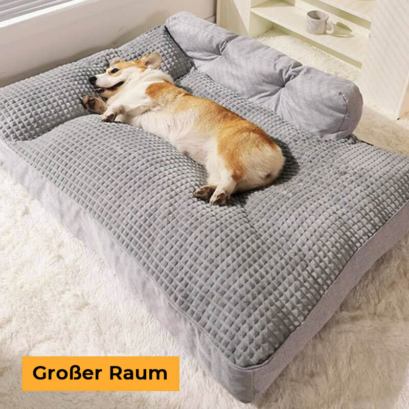 Komfortables Katzenbett, pflegeleicht & waschbar. Perfekter, gemütlicher Schlafplatz ganzjährig.