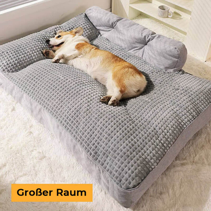 Komfortables Katzenbett, pflegeleicht & waschbar. Perfekter, gemütlicher Schlafplatz ganzjährig.