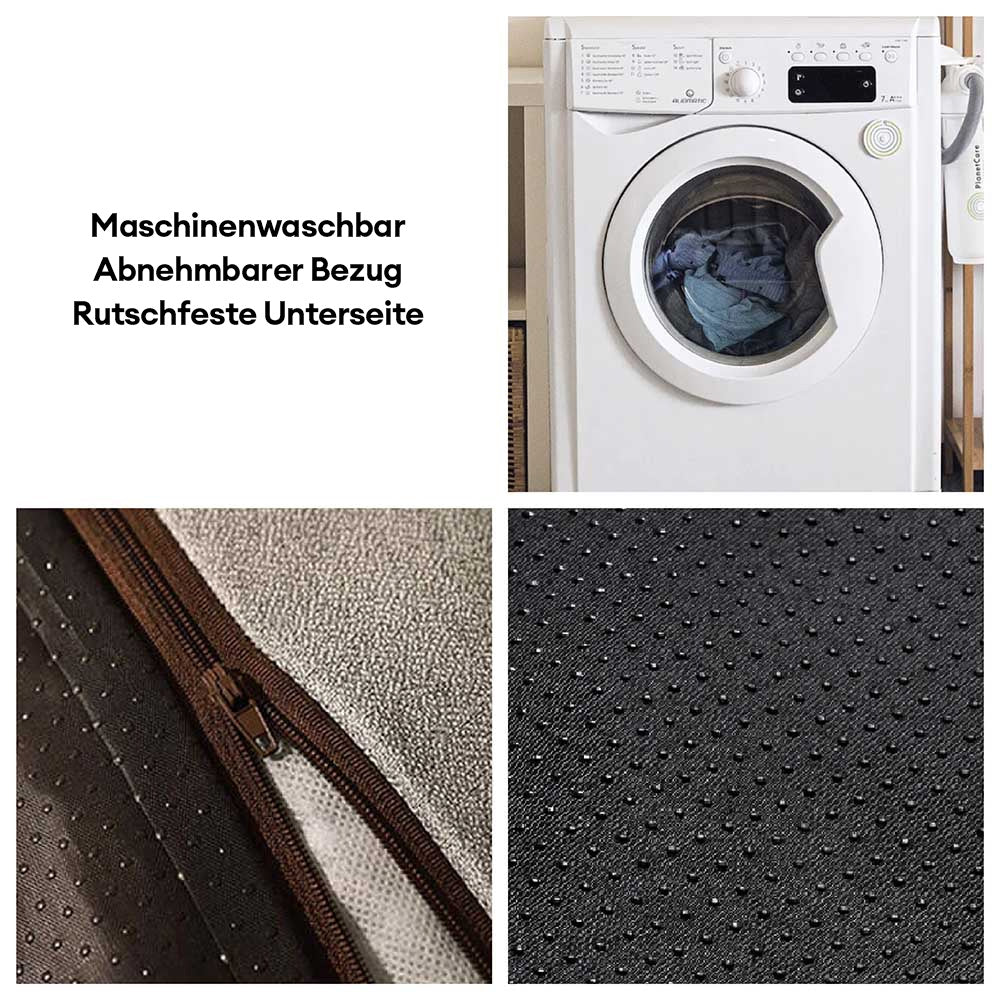 Ganzjähriges Haustierbett, weich & kuschelig. Waschbares Design für Hunde & Katzen.