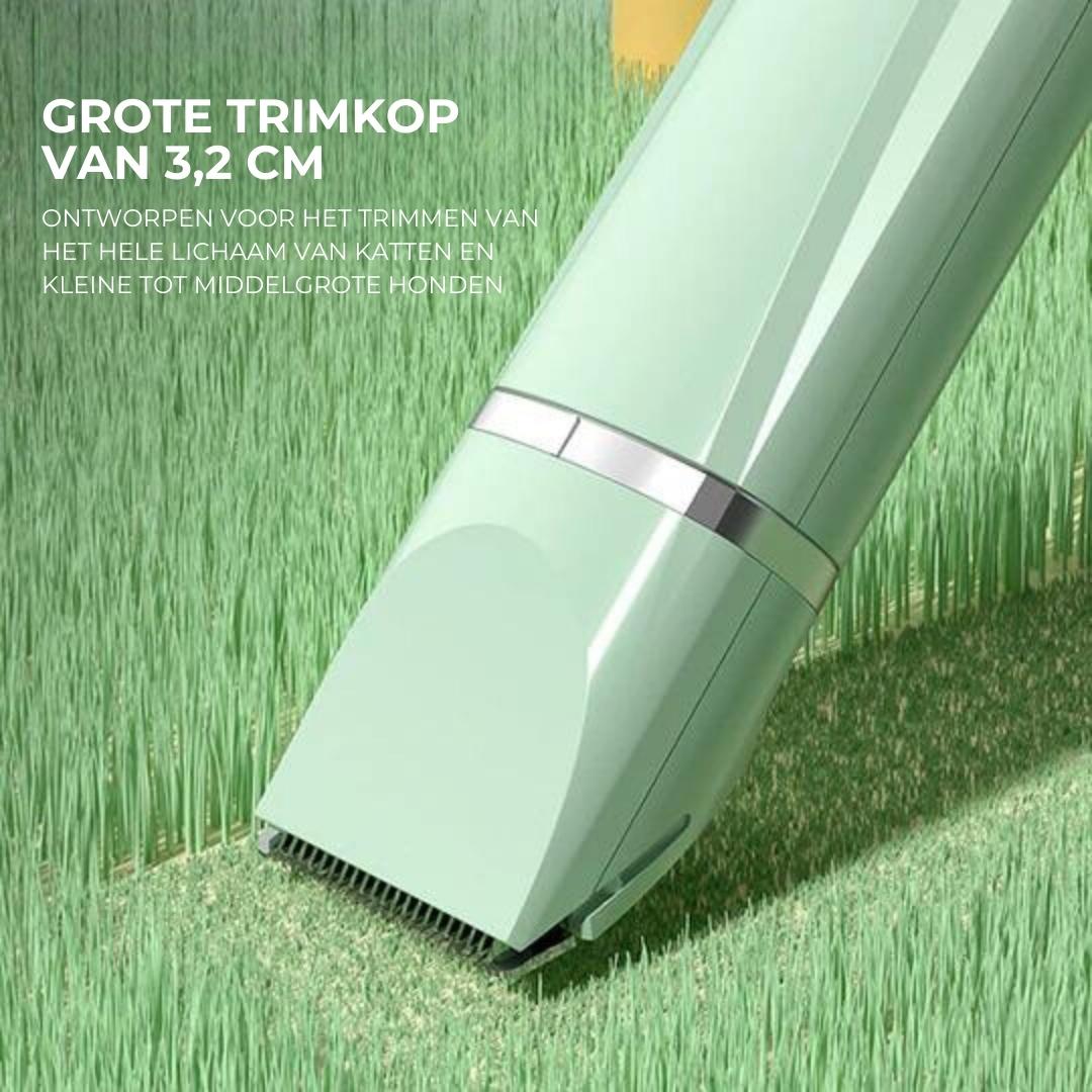 Detailtrimmer für Pfoten & Gesicht: TrimMaster Pro 4-in-1, geräuscharm & präzise für Haustiere.