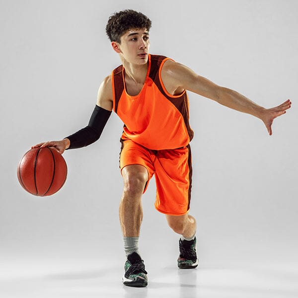 Weicher Schaumball Basketball, geräuscharm, für Indoor-Training. Ideal für Zuhause, schont Böden.