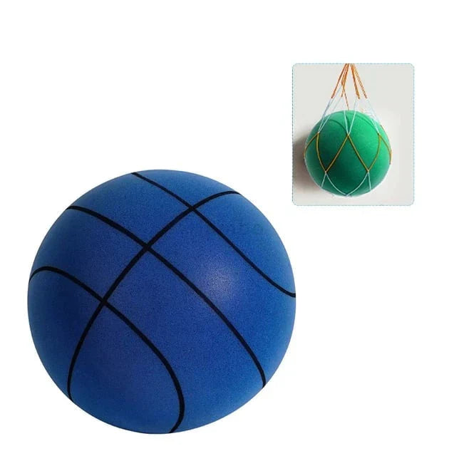 Wivaro Trainingsball: Geräuschloser Indoor-Basketball, perfekt für konzentriertes Spiel.