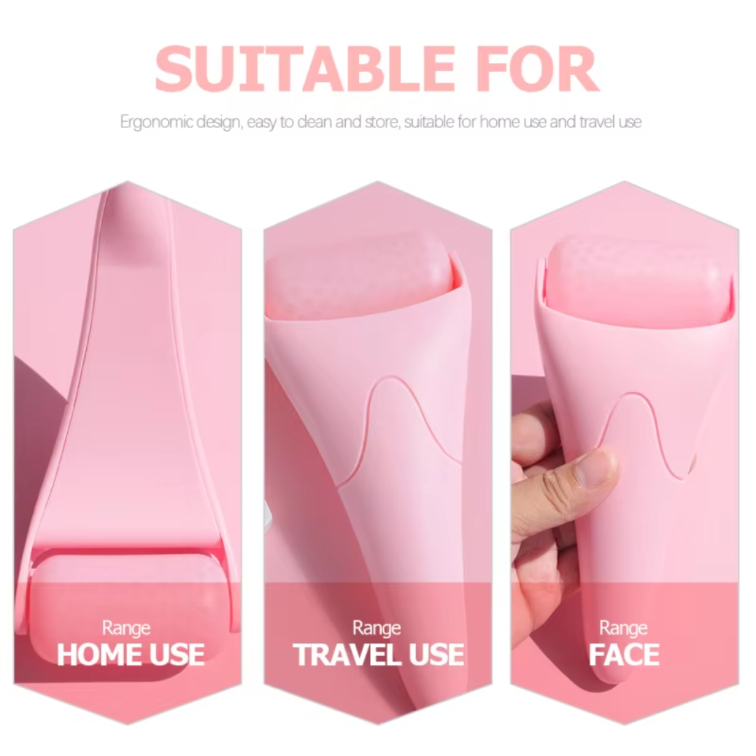 Ice Roller: Effektive Hautpflege für ein jugendlicheres Aussehen, lindert Falten und Schwellungen.