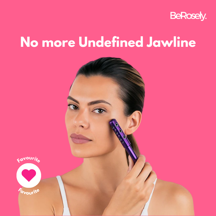 Gesichtsroller für eine definierte Kieferlinie & strahlenden Teint. Beautytool zur Gesichtsmassage & Hautpflege.