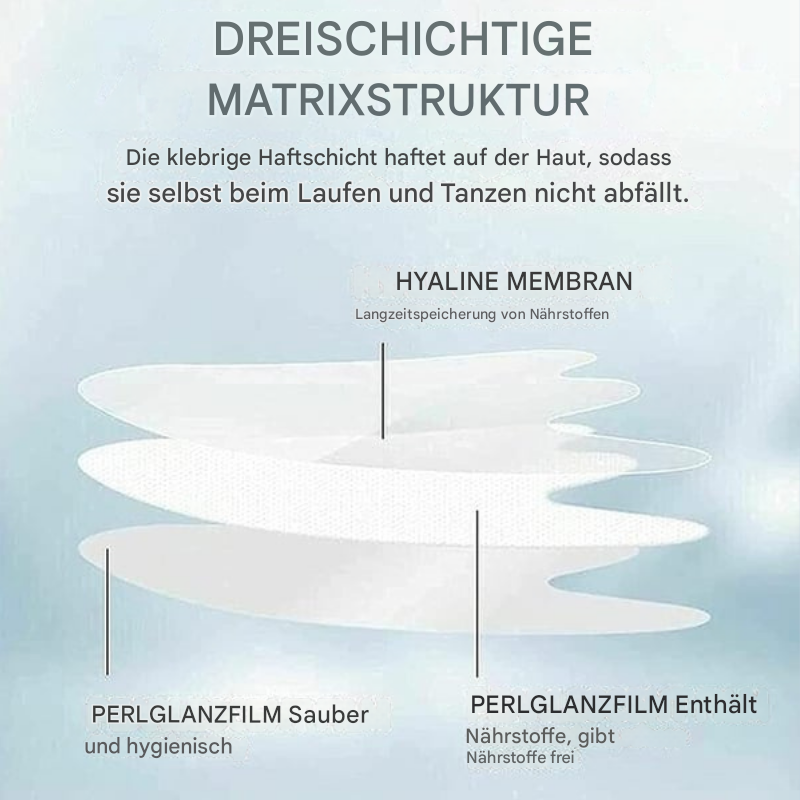 Für glatte, straffe Haut: Gesichts-Lifting-Streifen mit sofortiger Verjüngung.