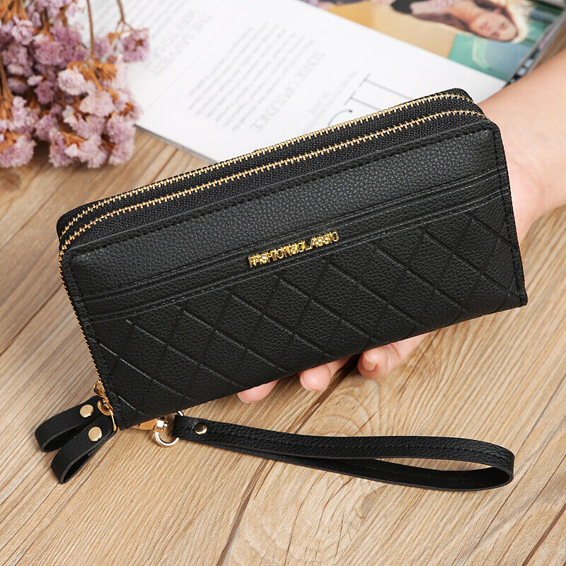 Gesteppte Unisex Geldbörse, elegant und funktional, als stilvoller Organizer für Damen und Herren Accessoires.