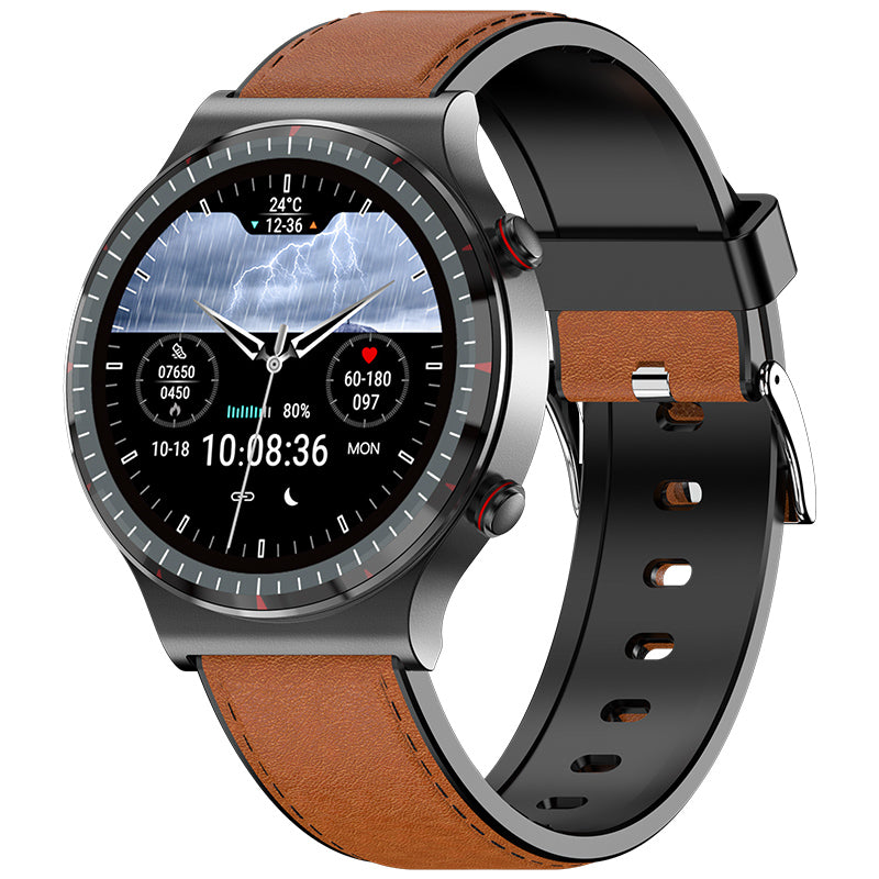 Smartwatch für aktiven Lebensstil: EKG, SpO2, Herzfrequenz, Fitness-Tracking und viele Sportmodi.