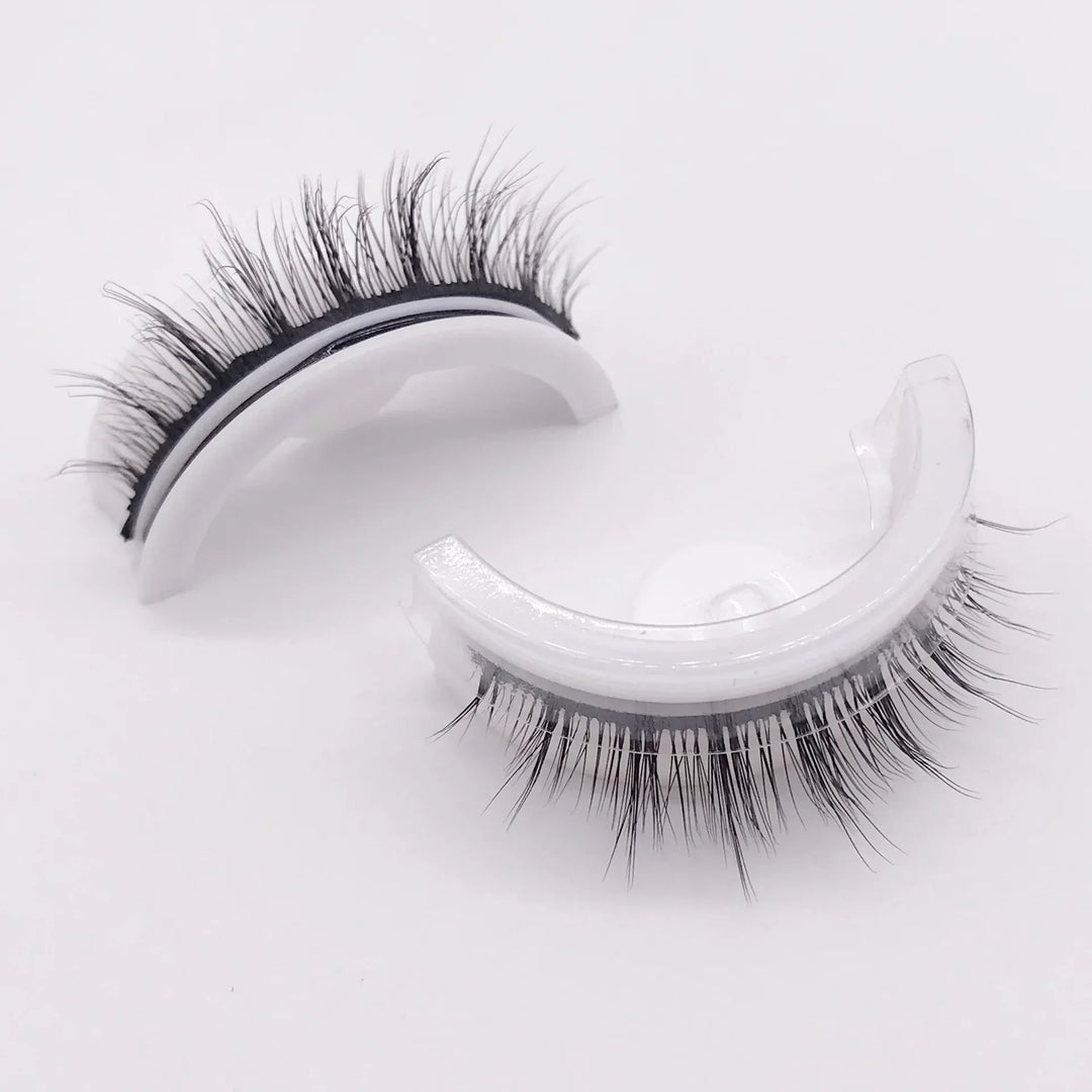 GlamCils, die wiederverwendbaren, selbstklebenden Wimpern für schnelles, professionelles Augen Make-up.