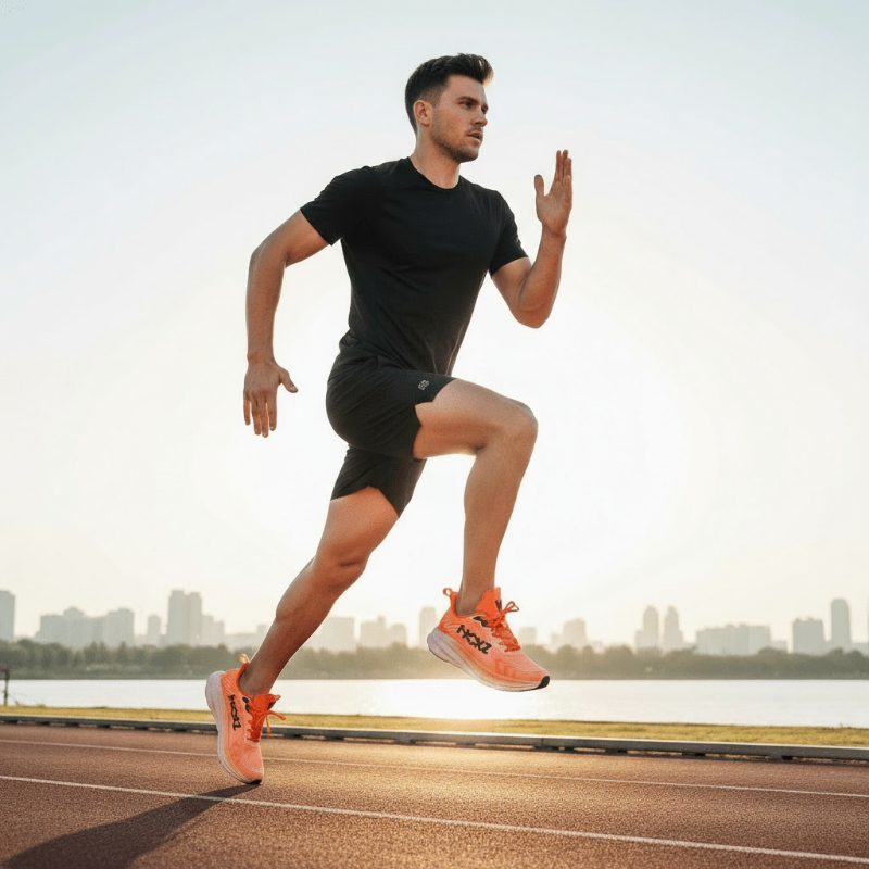 GLIDEONE leichte Trainingsschuhe unisex, mit Komfort-Dämpfung, ideal für Marathon & Alltagssport.