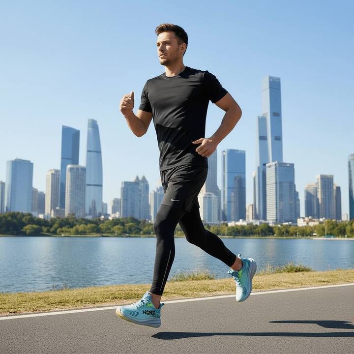 GLIDEONE Komfort-Laufschuhe unisex, leicht gedämpft, perfekt für Jogging, Walking & Marathon.