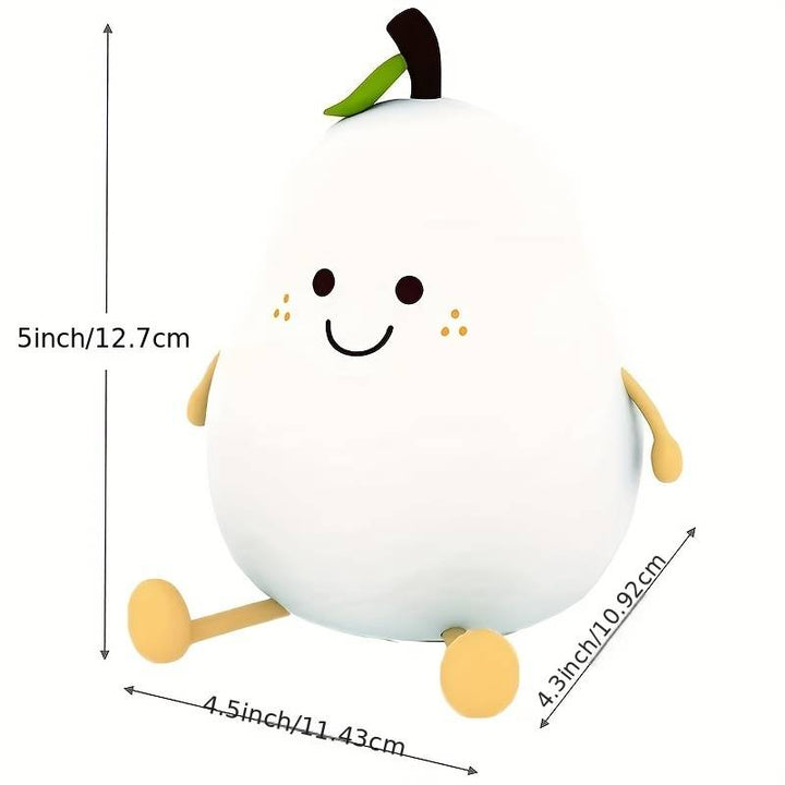 Geschenkidee: GlowBerry Schlaffreund Kinder Nachtlicht. Beruhigendes LED-Licht, Fruchtform, Farbwechsel für Babys.