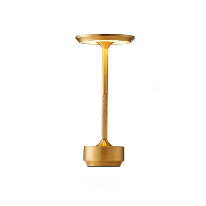 Kabellose dimmbare LED Nachttischlampe mit Touch-Steuerung, ideal für Schreibtisch & Schlafzimmerambiente.