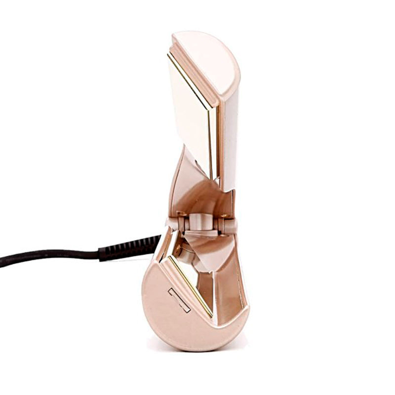 Innovativer goldener Lockenstab-Aufsatz des Unisex 2-in-1 Haarstylers für definierte Locken und natürliche Wellen.