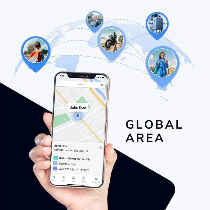 Zuverlässiger GPS Tracker mit Echtzeit-Ortung für mehr Sicherheit, Diebstahlschutz & Wertsachen.
