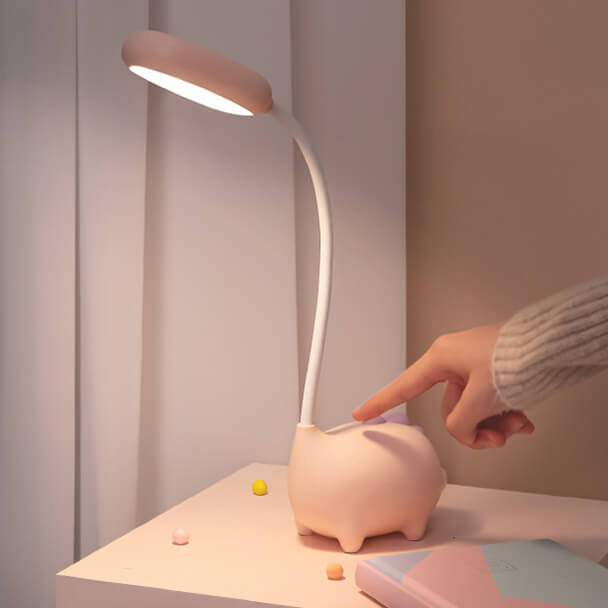 Energiesparende Kinder-LED-Lampe, augenfreundlich, wiederaufladbar, kabellos, fördert Konzentration beim Lernen.