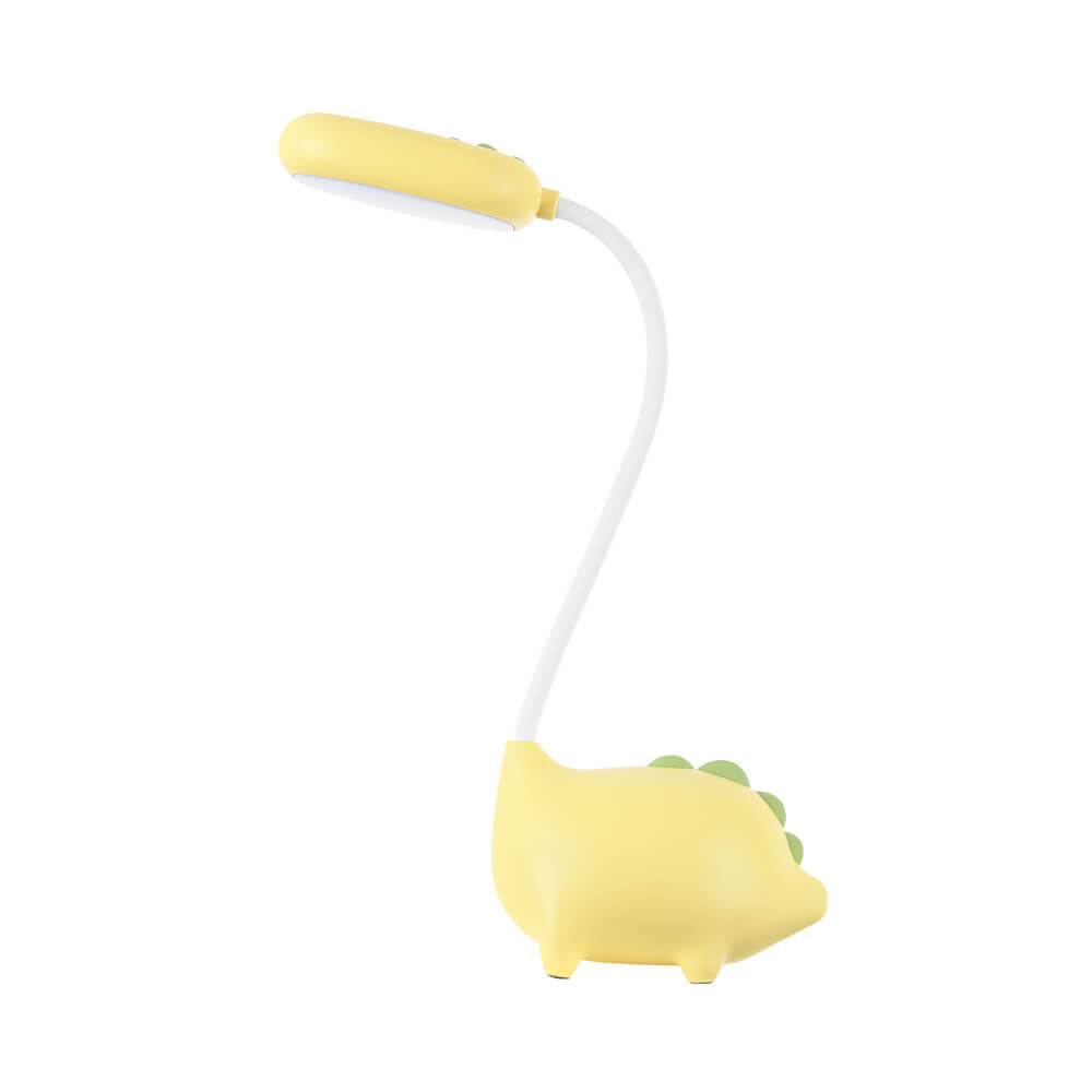 LED-Leselampe für Kinder, augenfreundlich, wiederaufladbar, flexibel einsetzbar im Kinderzimmer, in Grün.
