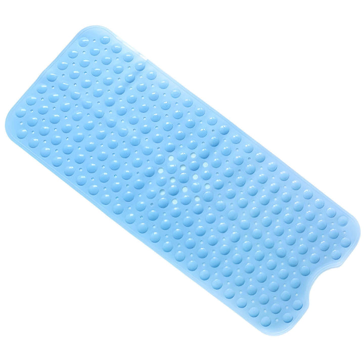 Hygiene-Silikonmatte in Schwarz, rutschfest & langlebig, ideal als Badematte oder Duschvorleger.