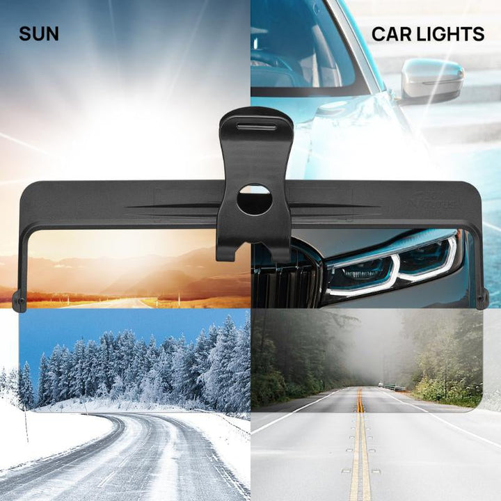 Universal Blendschutz-Sonnenblende für Autos, sorgt für UV-Schutz und angenehmen Fahrkomfort.