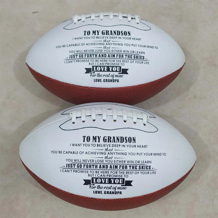 American Football Spielball GRIDIRONFORCE für Herren & Vereine, robust & griffig, Outdoor Training.