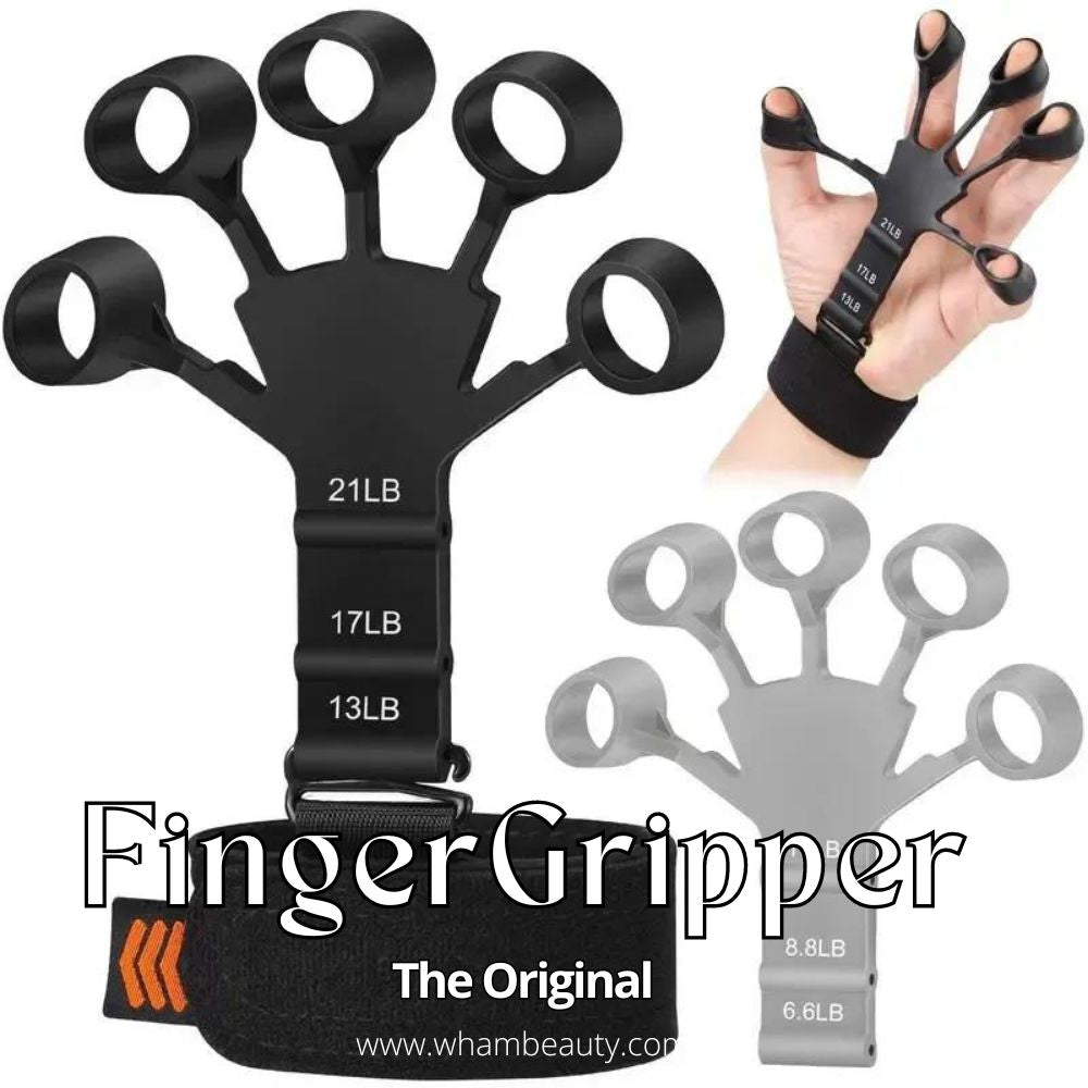 Ergonomischer GripMaster Handtrainer für effektives Griffkrafttraining und Aufbau von Muskeln in Händen & Unterarmen.